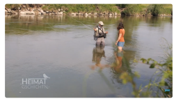 Fischen an der Ammer