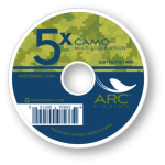 ARC Camo Vorfachmaterial - Vorfachspulen 40 Meter 0X - 0,280 mm