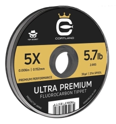 Cortland Ultra Premium Fluorocarbon Vorfachspule 30 YDS 