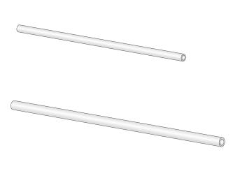 Stonfo Plastic Tuben in Transparent in 2 Ausführungen.499 