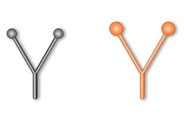 Stonfo PLASTIC EYES V TYPE Orange 2.0mm Stonfo PLASTIC EYES V TYPE Orange 2.0mm