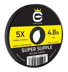Cortland Super Supple Nylon Vorfachspule 30 YDS 