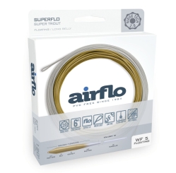 Airflo Ridge 2.0 Superflo Super Trout Fliegenschnur Olivgrün 5