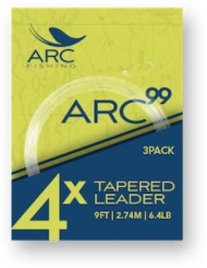 ARC NXT Vorfach 3 Stück 0X - 0,280 mm 9,0ft.