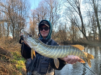 Eintages-Fliegenfischerkurs auf Huchen und Hecht an der Moosach 