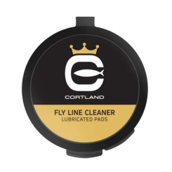 Cortland Fly Line Cleaner Lubricated Schnurreiniger-Pads - 5 Stück 