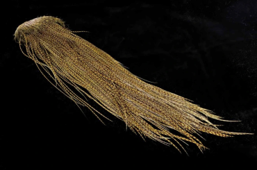 Hends Dry Fly Hackle - Braun Grizzly Lt. Oliv DFH391 