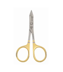 Dr. Slick Scherenklemme/Barb Crusher, 4-3/4″, goldene oder schwarze Schlaufen, gerade 