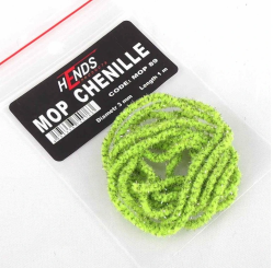 Hends Mop Chenille - Chartreuse , meliert 