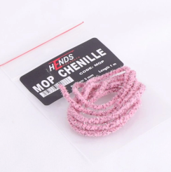 Hends Mop Chenille - Hellrosa , meliert 