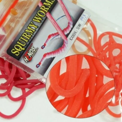 Hends Wurmimitationen - Hellrot 