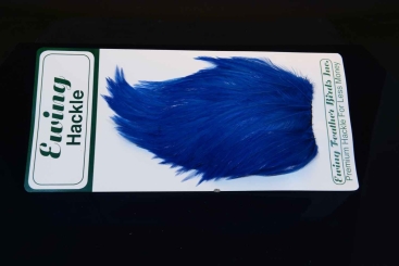 Ewing Hackle Deceiver Patch Streamerhechel Blue 