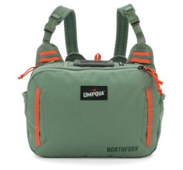 Umpqua Northfork Brusttasche, Tannengrün 