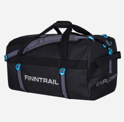 Finntrail EXPLORER 100L Wasserdichte Rucksack Schwarz 