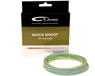 A. Jensen Quick Shoot Fliegenschnur schwimmend 