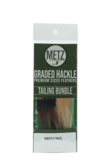 Metz Hackle Schwanzfedern Bundle 3pk Maifliege 