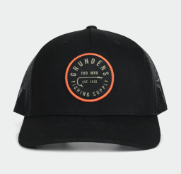 Grundéns Hook Trucker Kappe Black 
