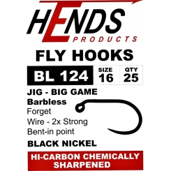 Hends Haken - Jig Big Game Barbless 2x Strong BL124 14