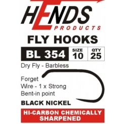 Hends Haken -Wet Fly u. Nymph Barbless 1x BL354 14