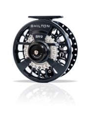 Shilton SR Series Fliegenrolle Black 