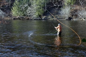 Eintages-Zweihand-Wurfkurs an der Ammer für Einsteiger 