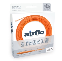 Airflo Ridge 2.0 Superflo Super Trout Fliegenschnur Orange 