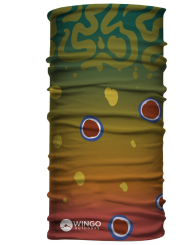 Wingo Fish Skin Neck Gaiter Nacken- und Halstuch Brook Trout 2022 