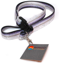 Wingo Schlüsselband Atlantic Salmon by Mikael Jenei 