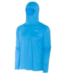 Grundéns Solstrale Hoody, UPF 50+ Sonnenschutz blue XXL