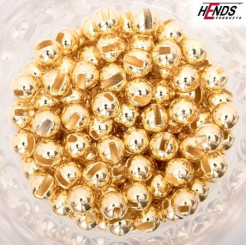 Hends Tungsten Beads small slot. Gold 2,0 mm