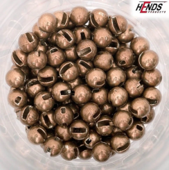 Hends Tungsten Beads normal slot. Braun 2,8 mm