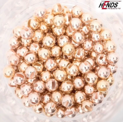 Hends Slotted Tungsten Beads (Rose Gold) TPPG 