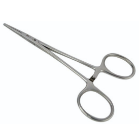BSF INOX Pliers (13cm) feststellbare Klemme mit glatte Backen 