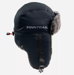 Finntrail TERRA HAT Kopfbedeckung Graphite M-L