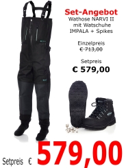 A.Jensen Wathose  Narvi II mit Zip, Set mit Impala Watschuh 