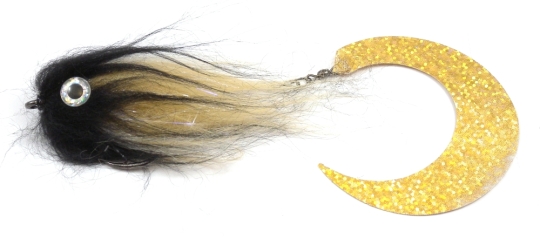 Pike Extended Tail Black Tan - Hook #6/0 ca. 17cm 