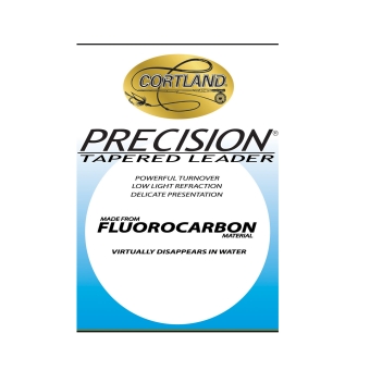 Cortland Precision Fluorocarbon Vorfach - 2,7 Meter - 0,152 mm - 1,36 kg 0,152 mm - 1,36 kg