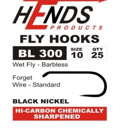 Hends Nymphs, Wet Fly  Barbless Hook BL300 10