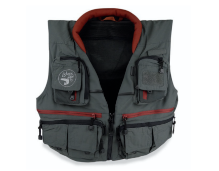 Guide Weste Black Silver Fly M