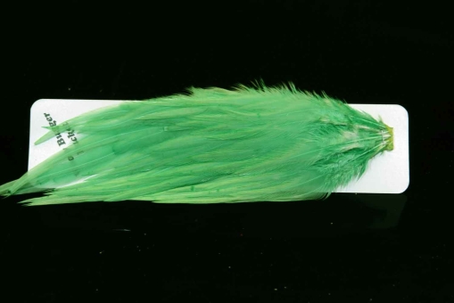 Ewing Hackle Hahnensattel Wooly Bugger Packet Green 