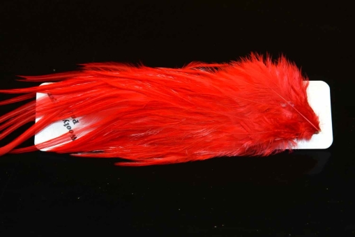 Ewing Hackle Hahnensattel Wooly Bugger Packet Red 