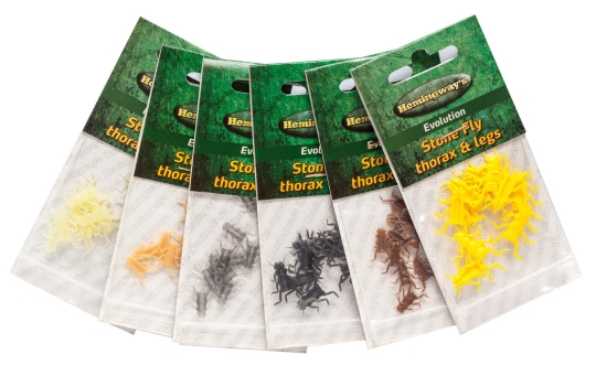 Hemingways Evolution Stone Fly Thorax & Legs / Tan / S Thorax & Legs / Tan / S
