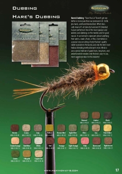 Hemingways Hare's Dubbing / Light Olive Light Olive