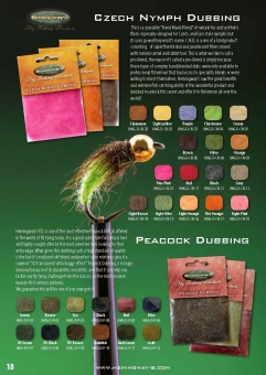 Hemingways Peacock Dubbing / Peacock UV Bronze Peacock UV Bronze