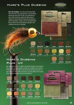 Hemingways Hare Plus UV Dubbing / Tan Tan