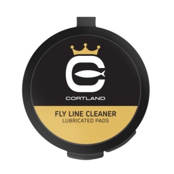 Cortland Fly Line Cleaner Lubricated Schnurreiniger-Pads - 5 Stück 