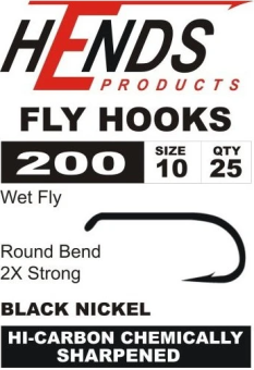 Hends Haken - Saltwater Fly, Streamer Black Nickel 770 2