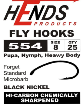 Hends Haken - 554 Black Nickel 10