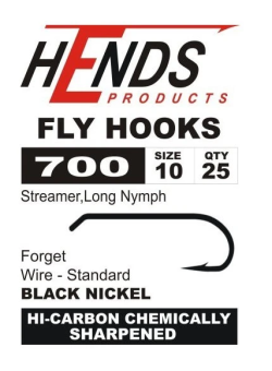 Hends Haken - Streamer, Long Nymph Needle Point Standard 700 Bronze 2