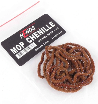 Hends Mop Chenille - Dunkelbraun 